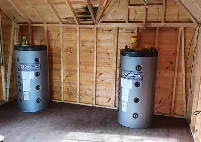 Buffer tanks for Ground Source heat pumps