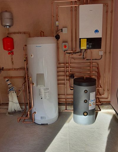 Daikin Altherma 3 H HT air Source Heat Pump installation