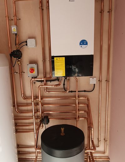 Daikin Altherma 3 H HT air Source Heat Pump installation