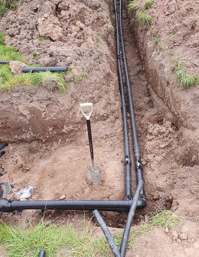 Header pipework For Bucklow Farm Ground Source Heat Pump