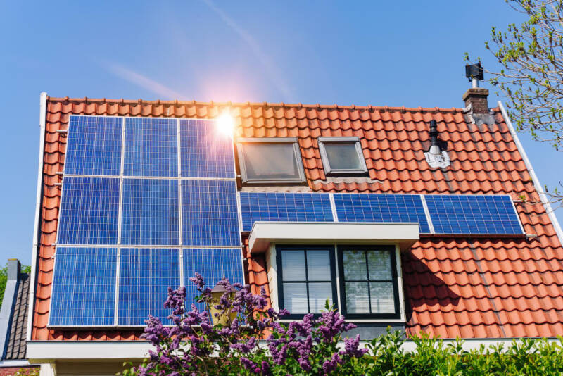 Solar PV panels for homes